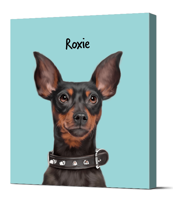 Name Portrait From Picture By Pawstro In Sea Blue Color